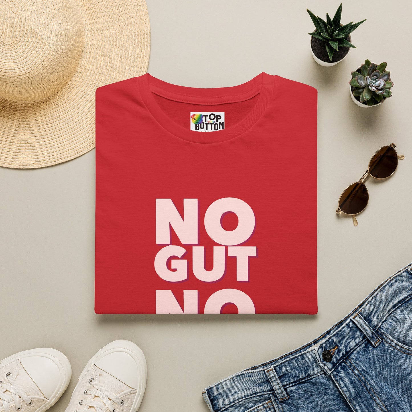 No Gut No Nut Graphic T-Shirt
