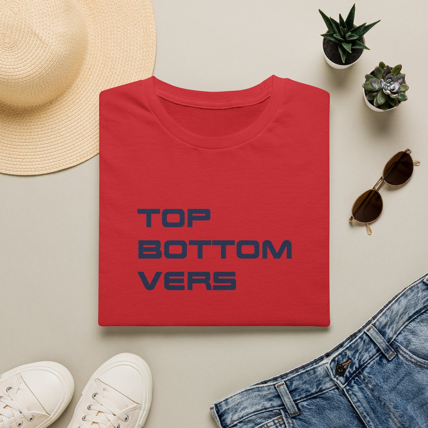 Top Bottom Vers T-Shirt