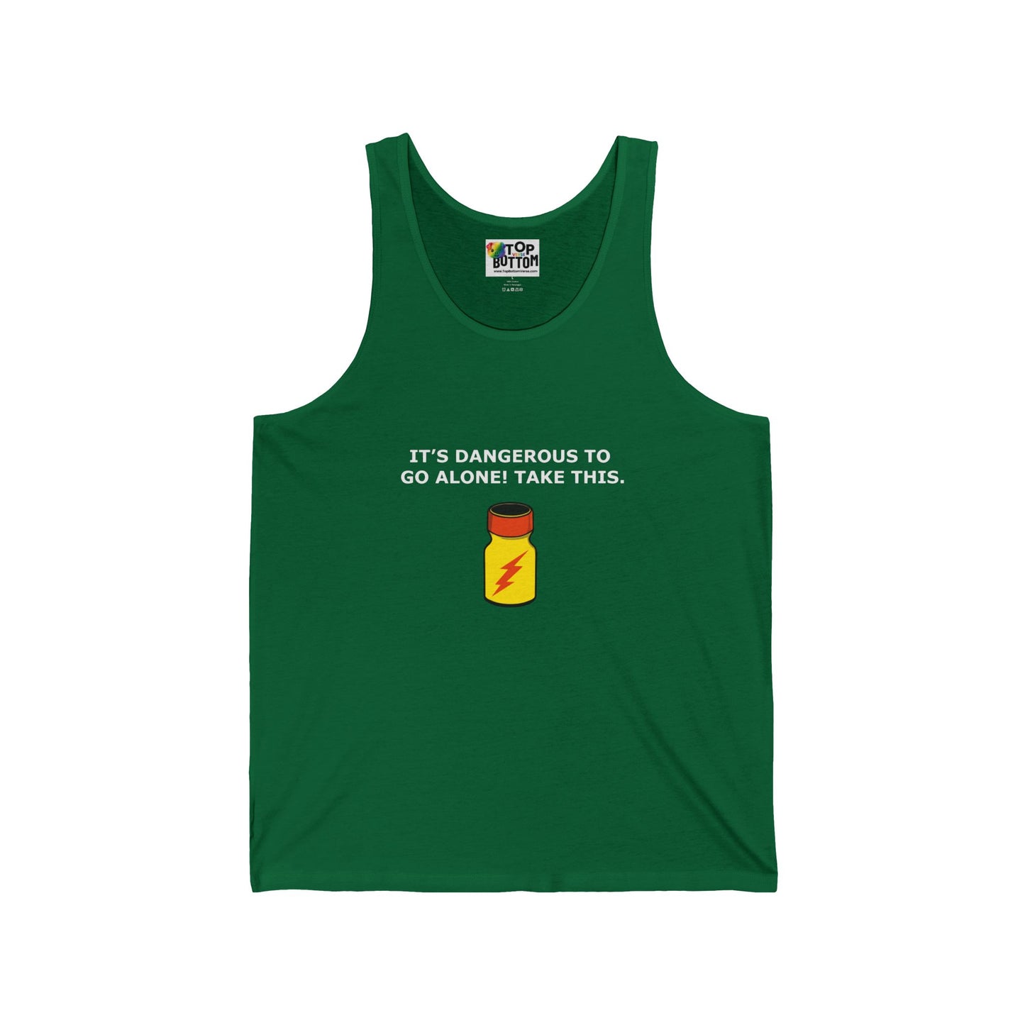 It's Dangerous to Go Alone! Take This. Tank Top