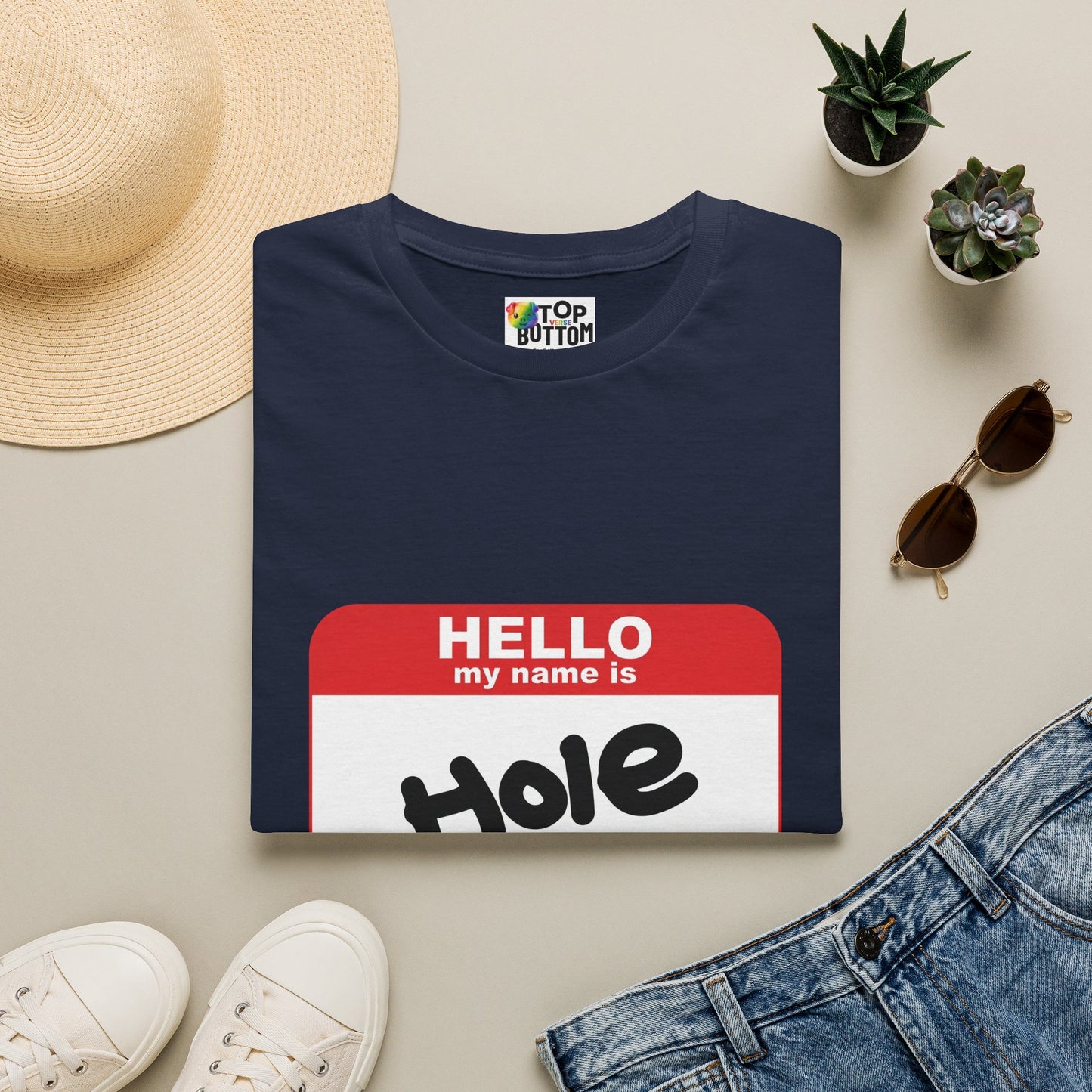 Hello My Name Is "Hole" T-Shirt