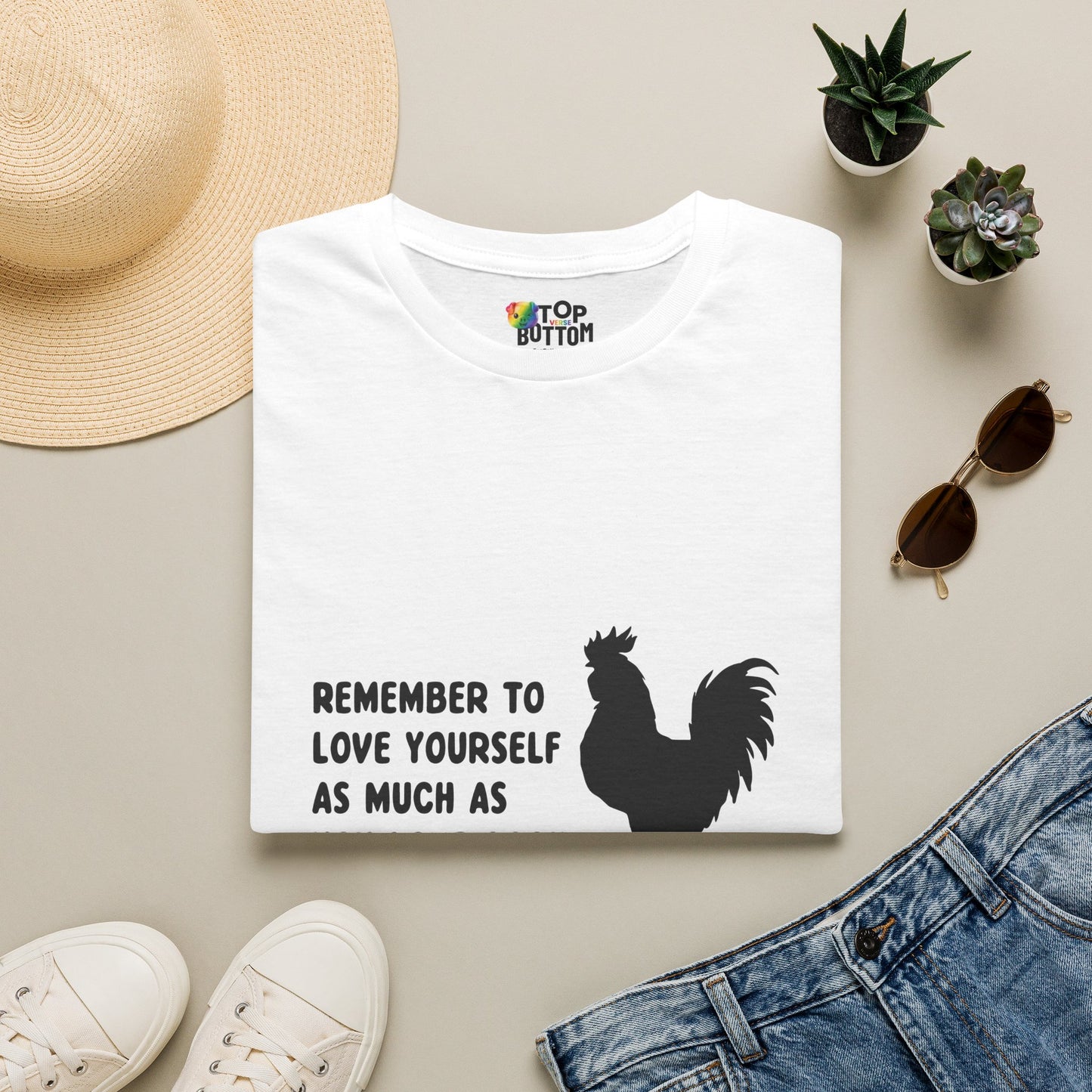 "Remember to Love Yourself As Much As You Love Cock" T-Shirt