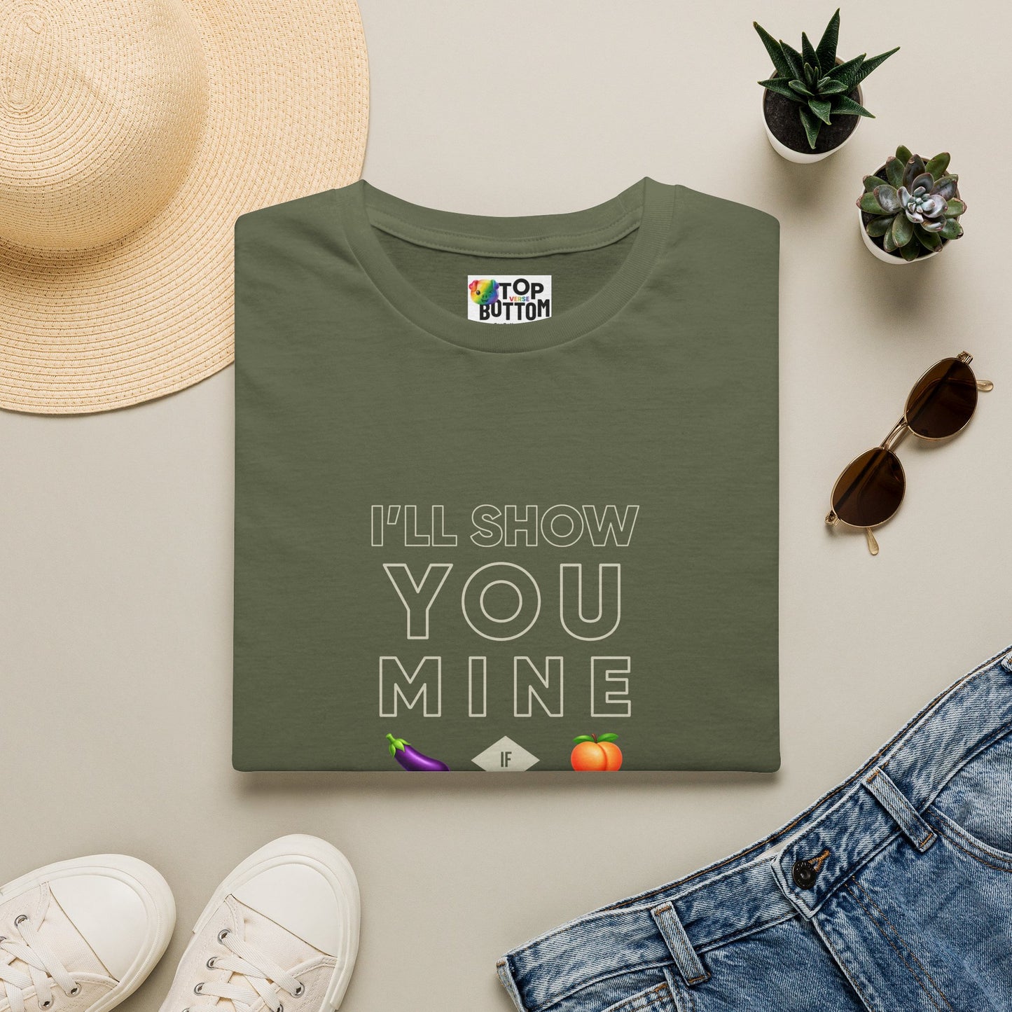 "I'll Show You Mine" Graphic T-Shirt
