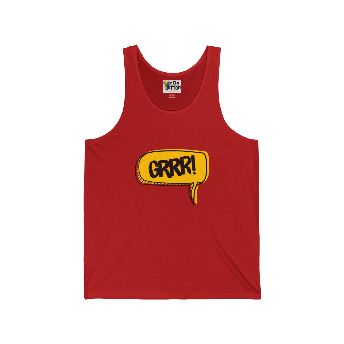 GRRR! Speech Bubble Tank Top
