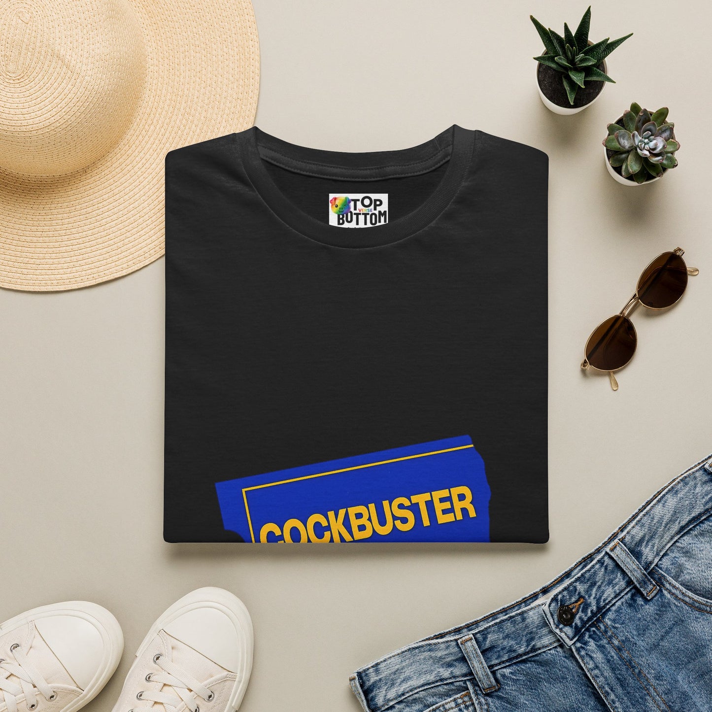 Cockbuster Retro Logo T‑Shirt