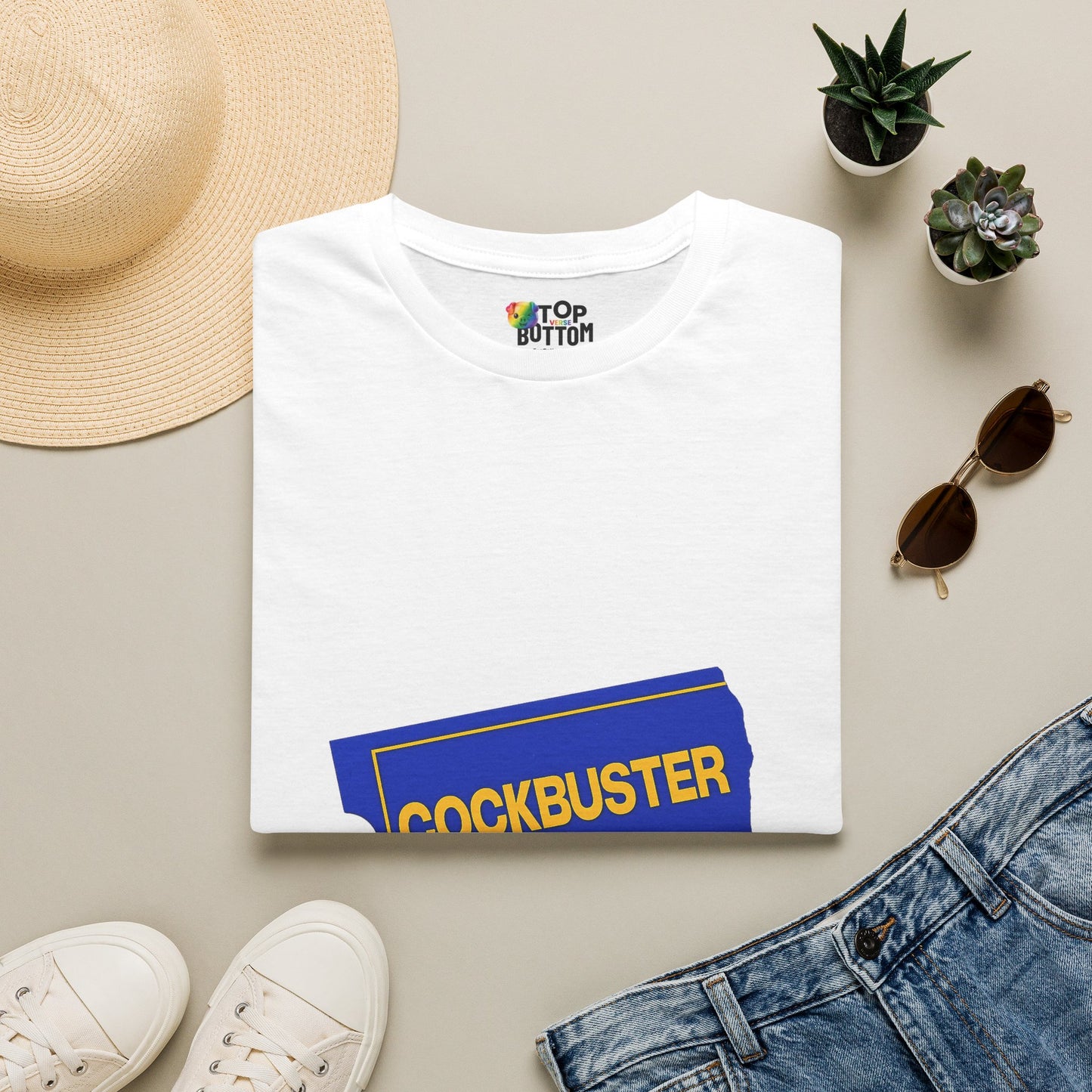 Cockbuster Retro Logo T‑Shirt