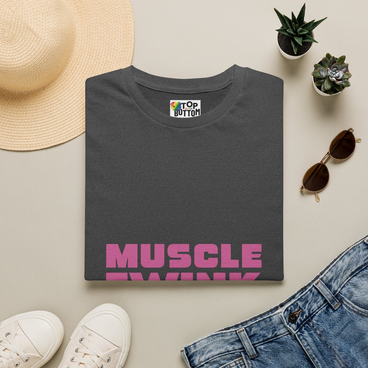 T‑Shirt — 'MUSCLE TWINK'