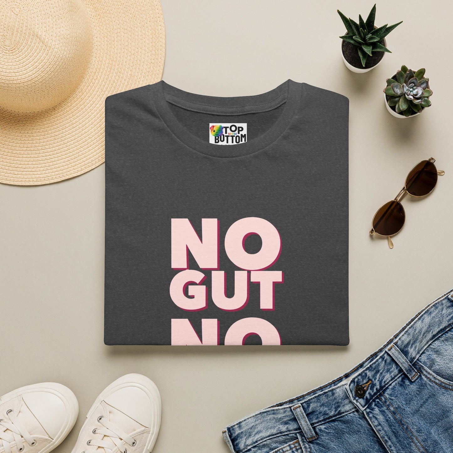 No Gut No Nut Graphic T-Shirt