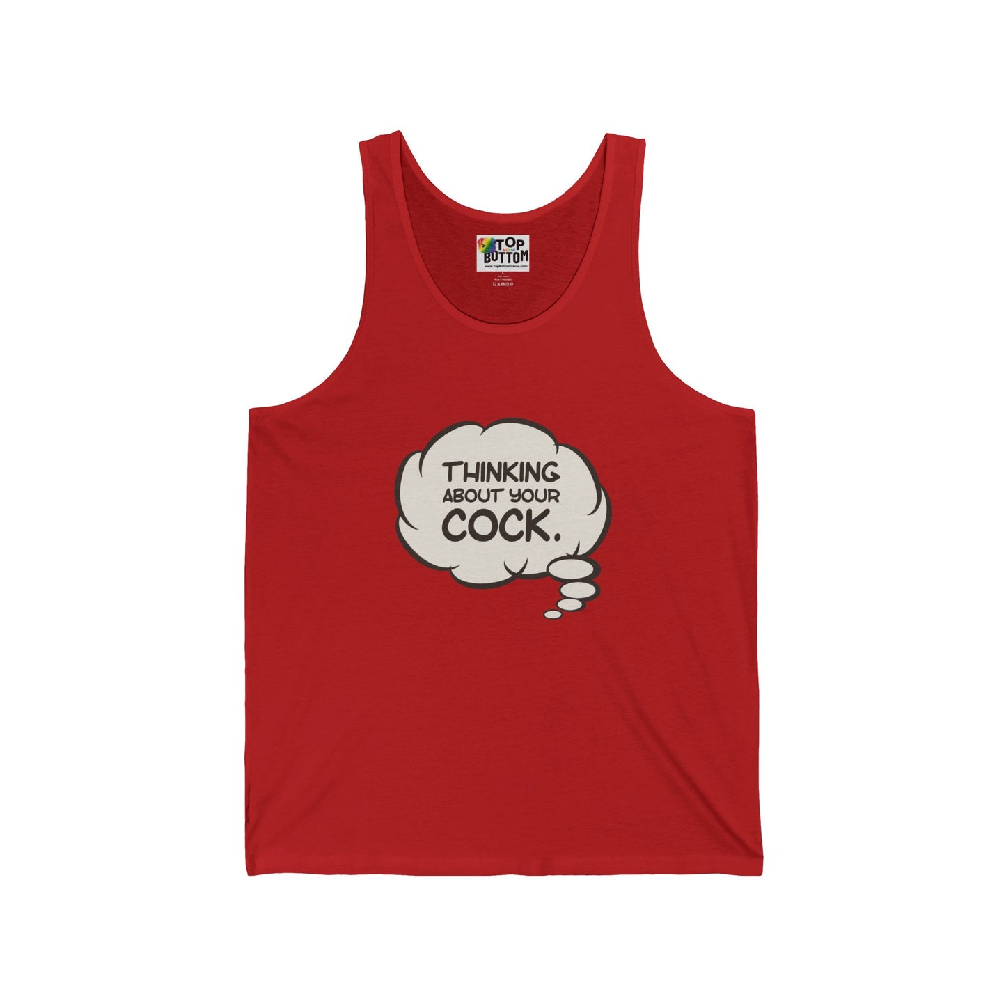 Thinking About Your Cock Tank Top