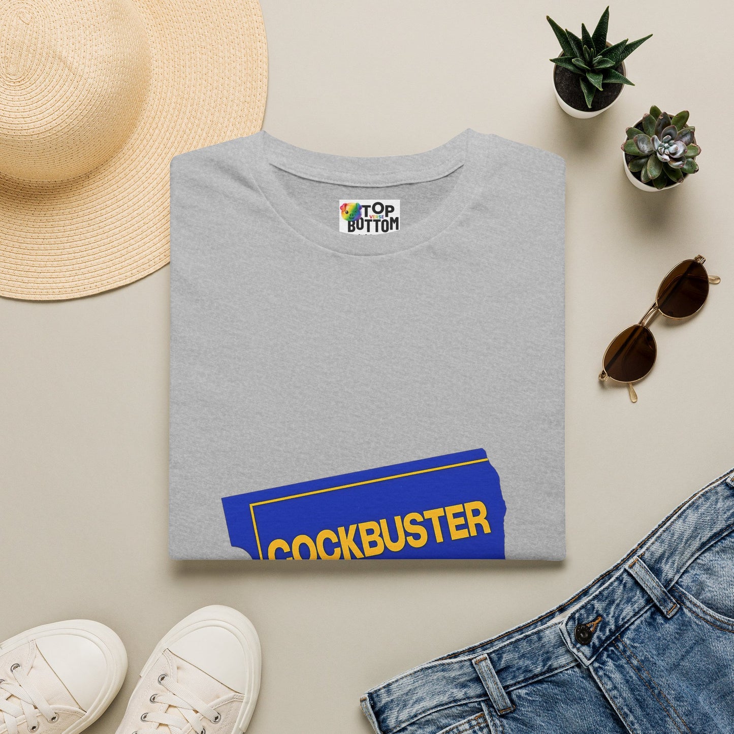 Cockbuster Retro Logo T‑Shirt