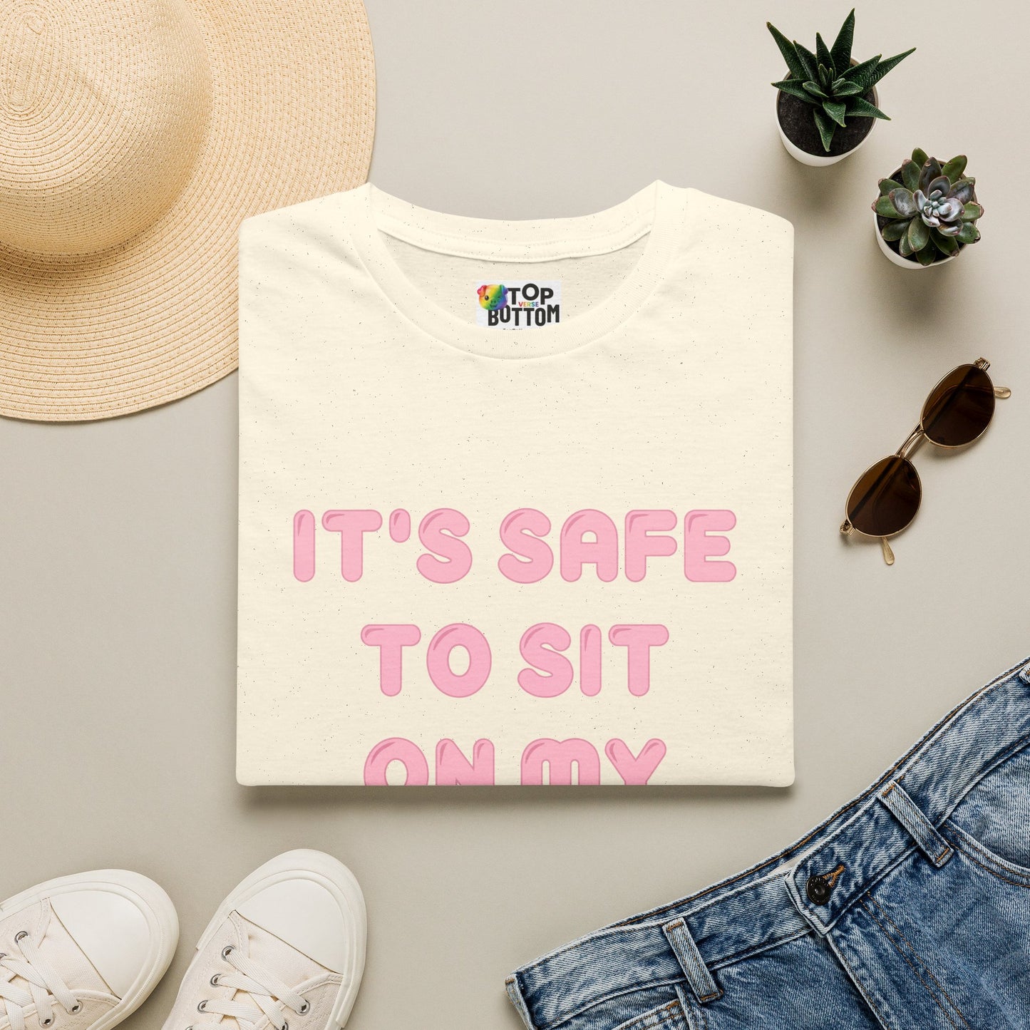 "It's Safe to Sit on My Face" T-Shirt