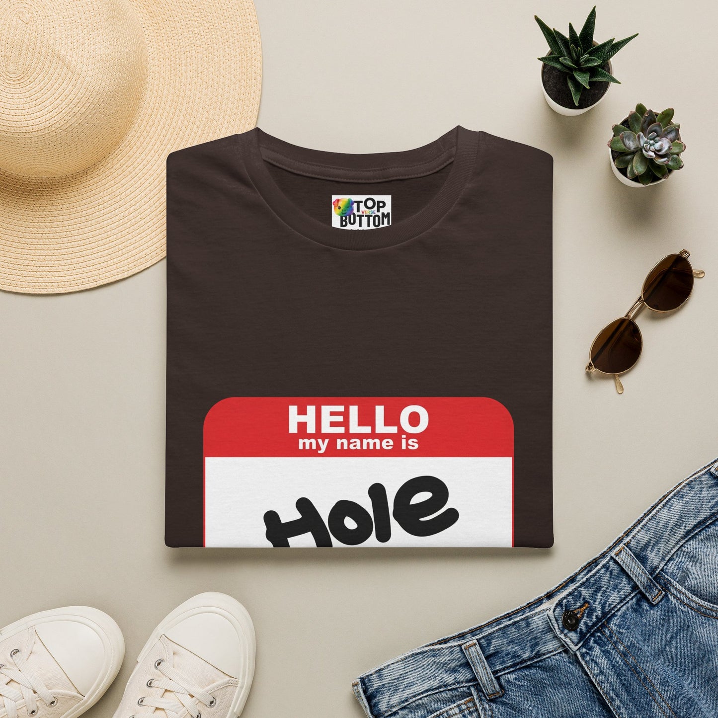 Hello My Name Is "Hole" T-Shirt