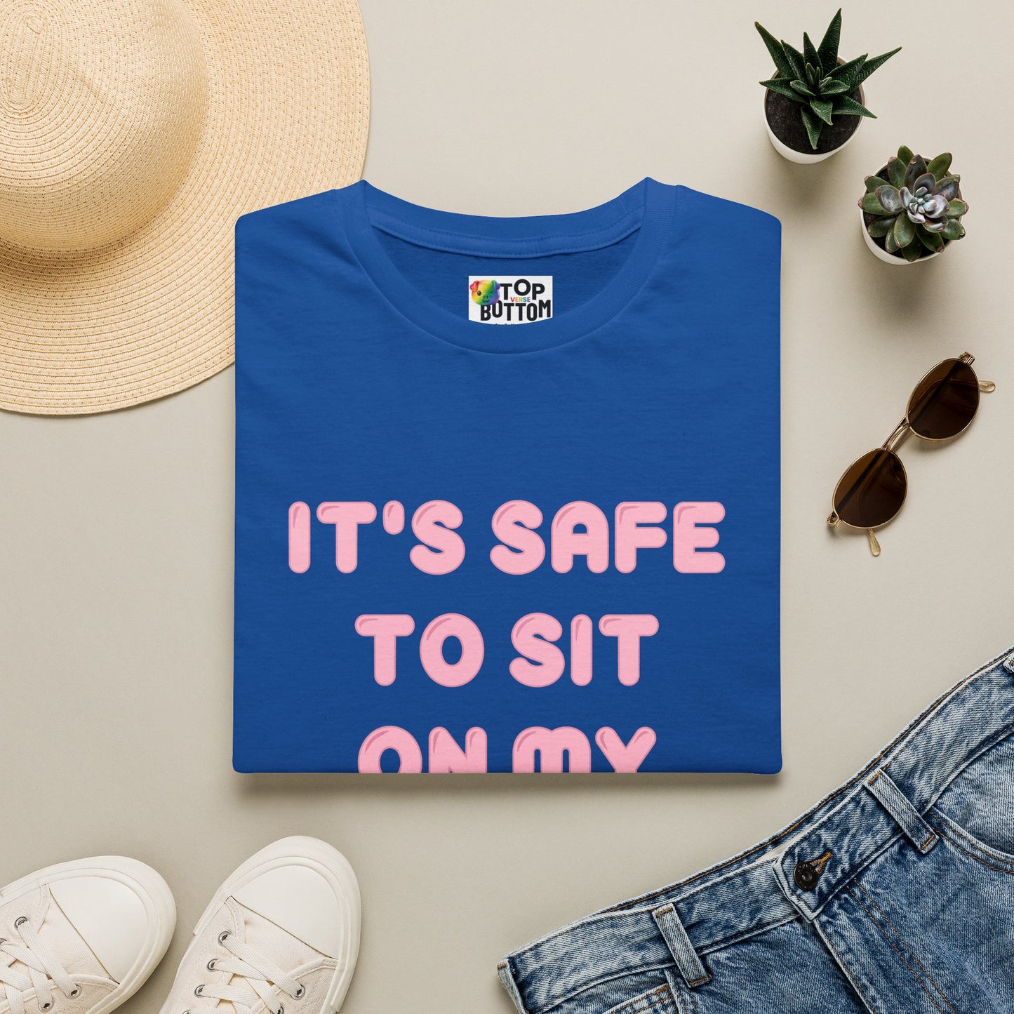 "It's Safe to Sit on My Face" T-Shirt
