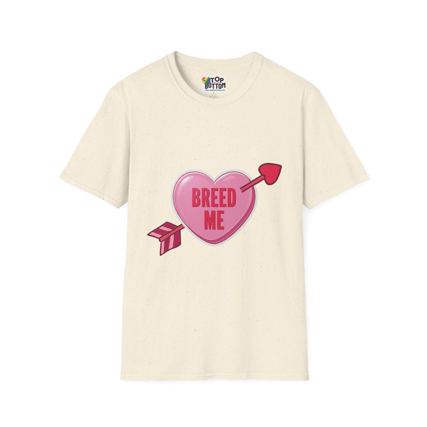 T-Shirt — Pink Heart 'Breed Me'