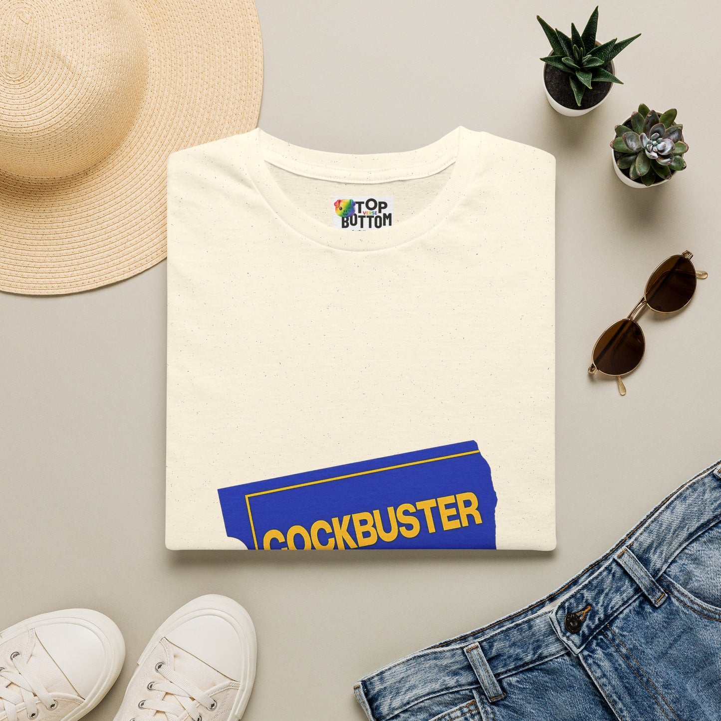 Cockbuster Retro Logo T‑Shirt