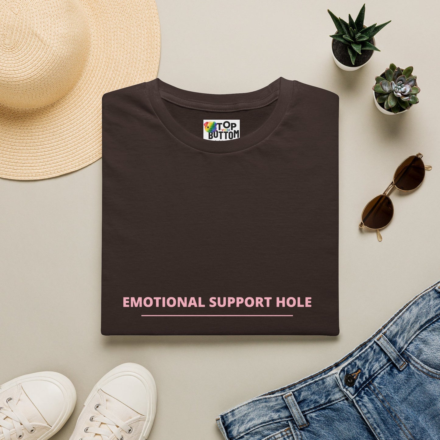 Emotional Support Hole T-Shirt