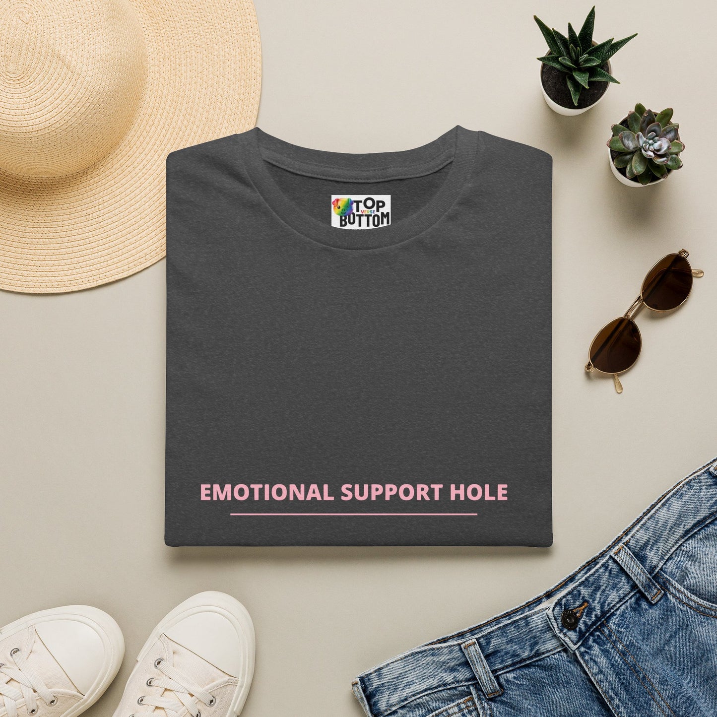 Emotional Support Hole T-Shirt
