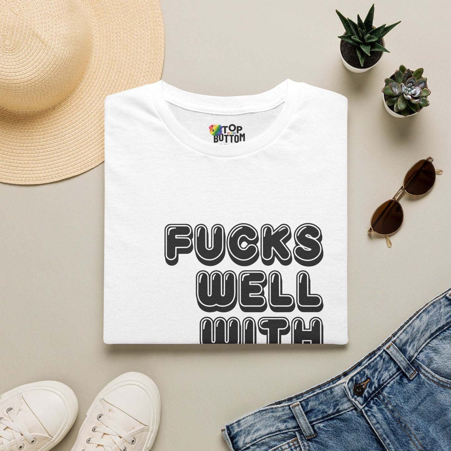 Fucks Well With Others Graphic T‑Shirt