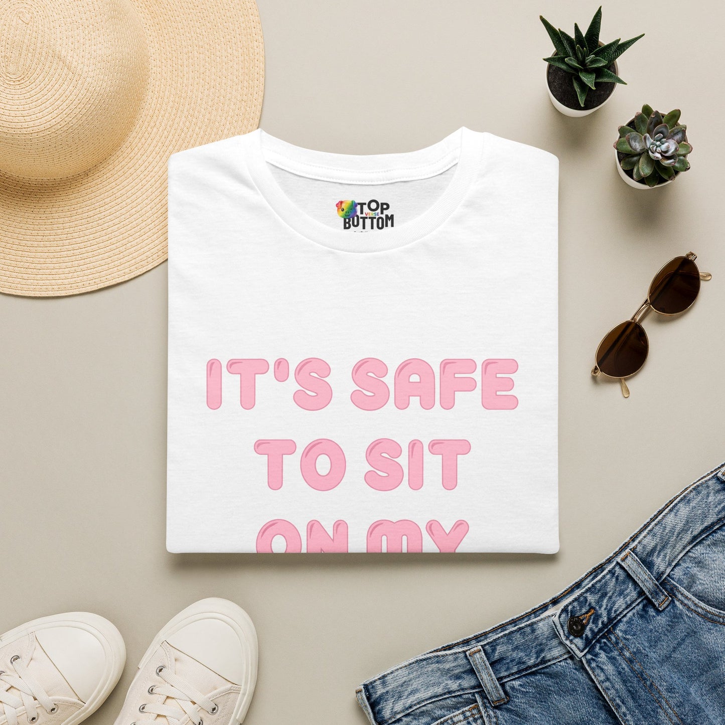 "It's Safe to Sit on My Face" T-Shirt