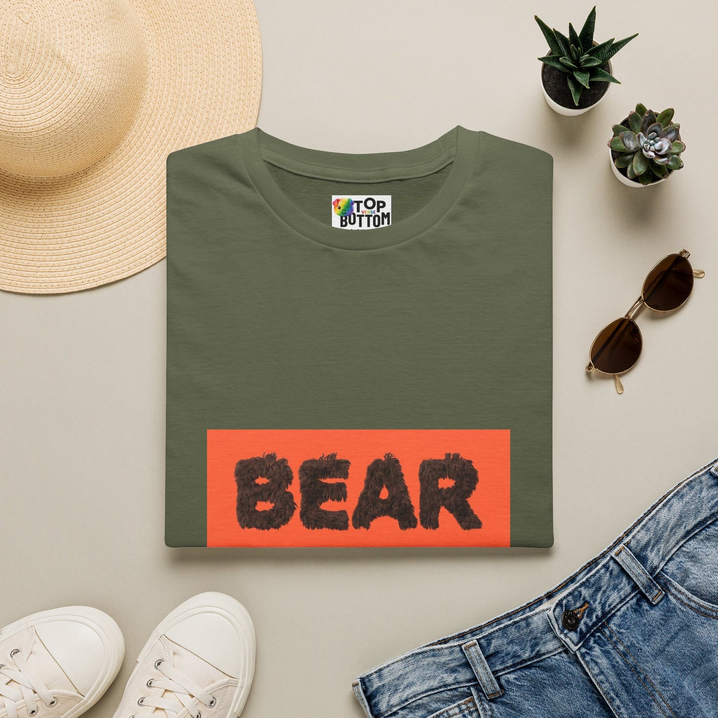 Bear Graphic T‑Shirt