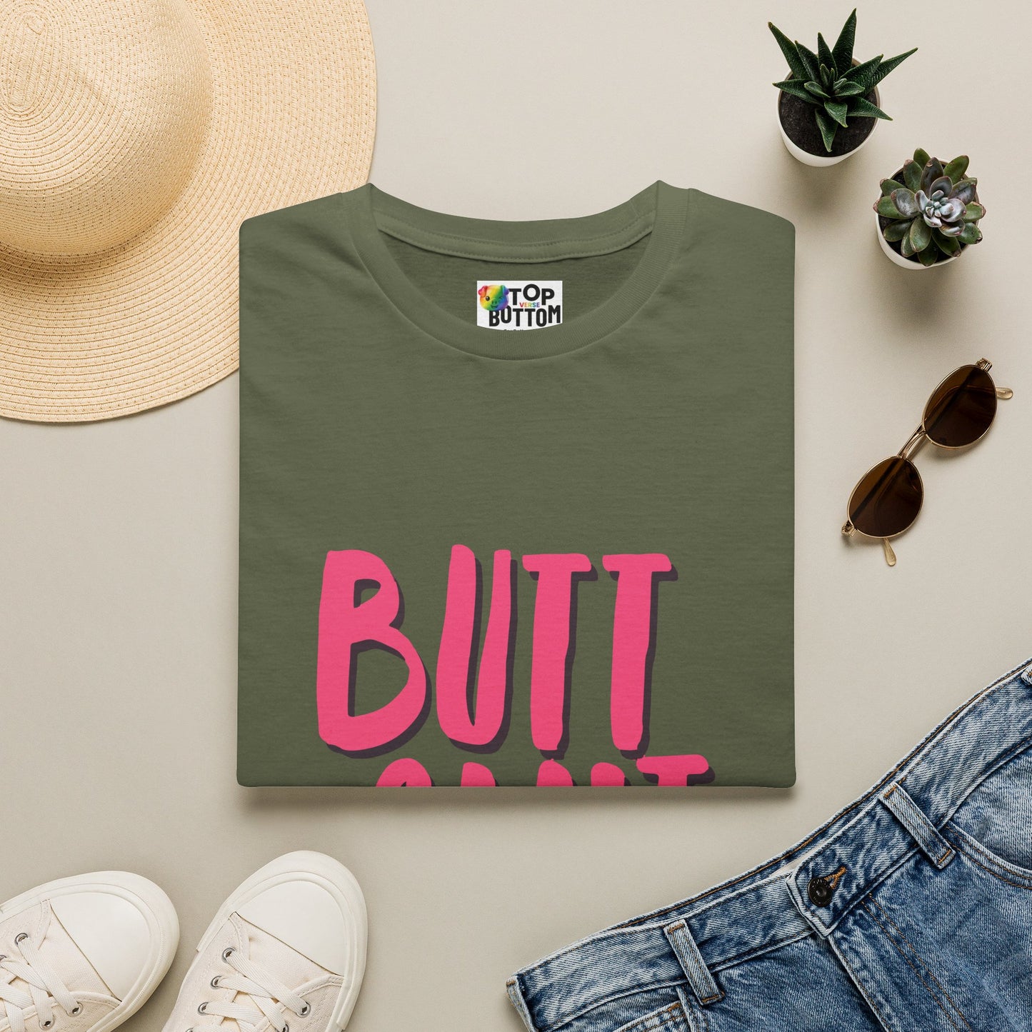 Graphic T-Shirt — "BUTT SLUT"
