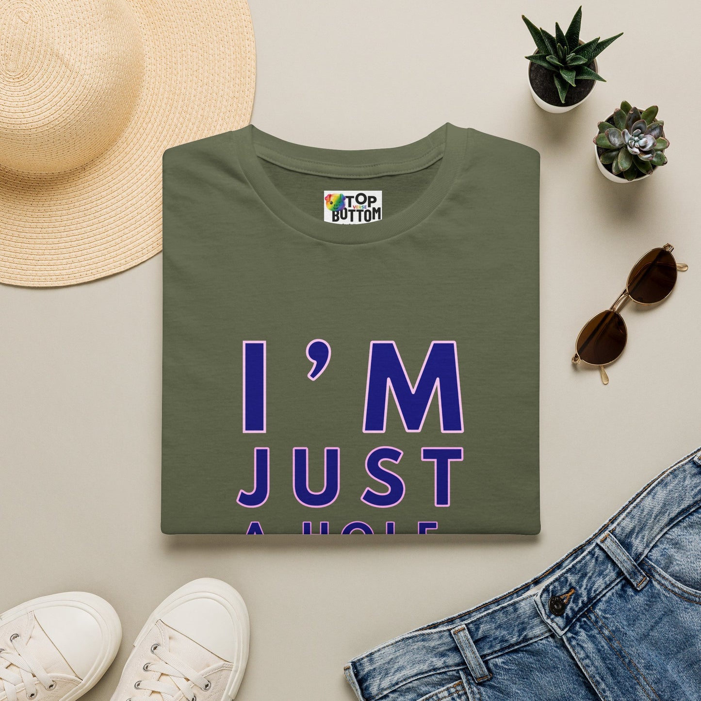I'm Just A Hole, Sir. T‑Shirt