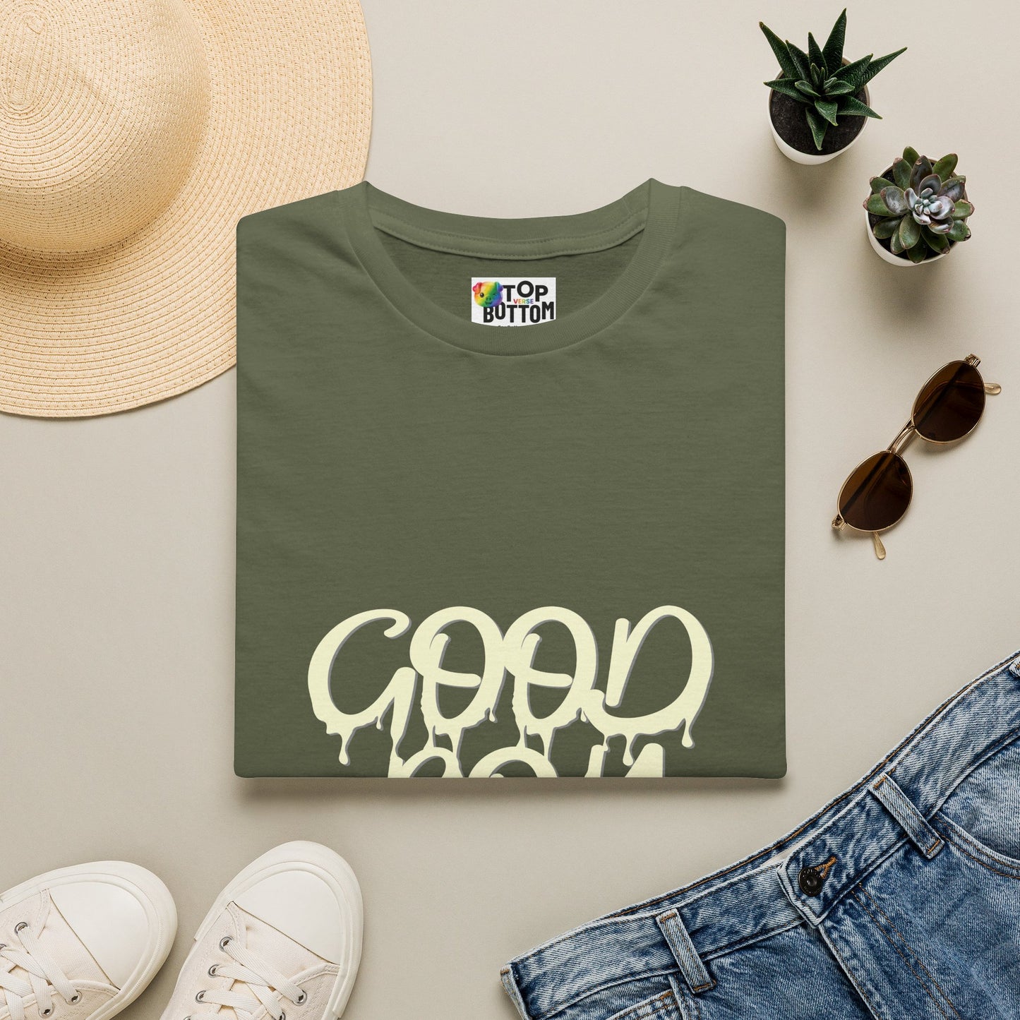 'Good Vibes' Graphic T‑Shirt