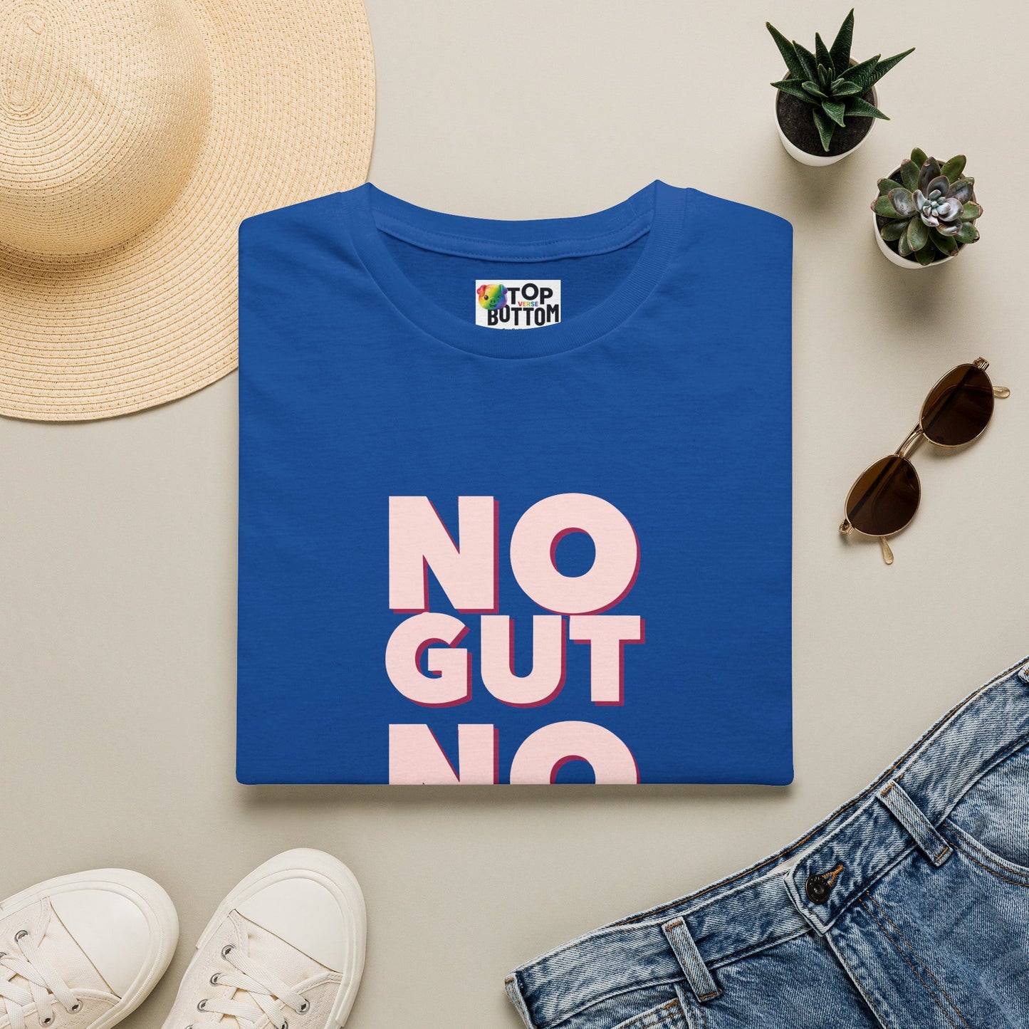 No Gut No Nut Graphic T-Shirt
