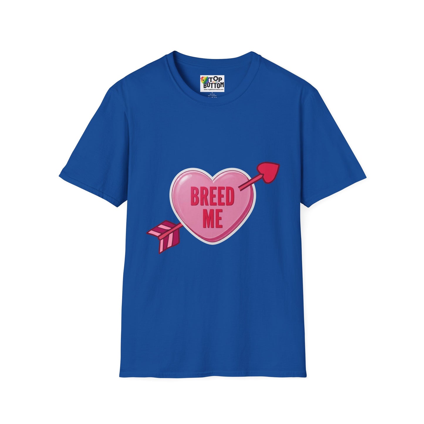 T-Shirt — Pink Heart 'Breed Me'