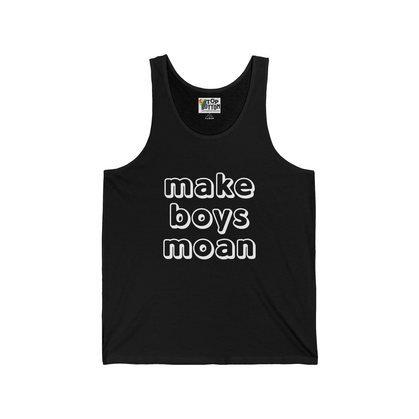 Make Boys Moan Tank Top