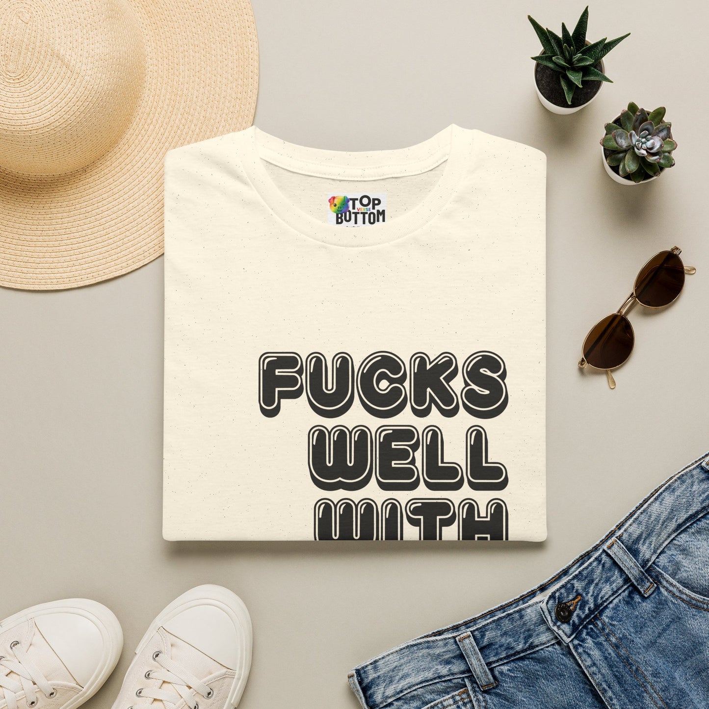 Fucks Well With Others Graphic T‑Shirt