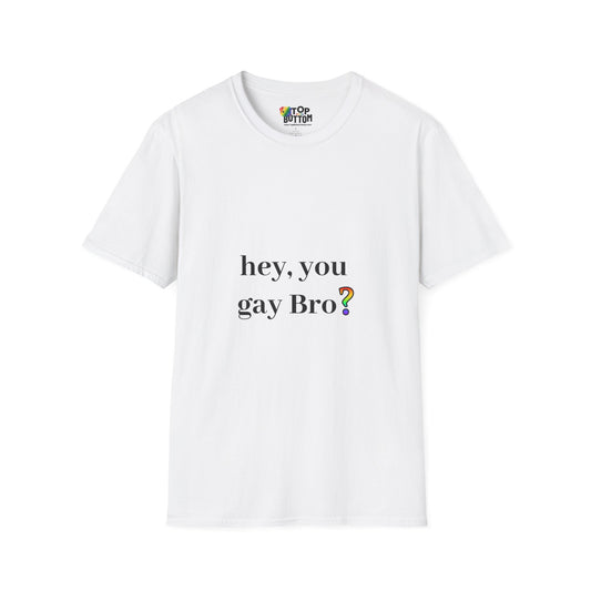 Hey, You Gay Bro? T-Shirt