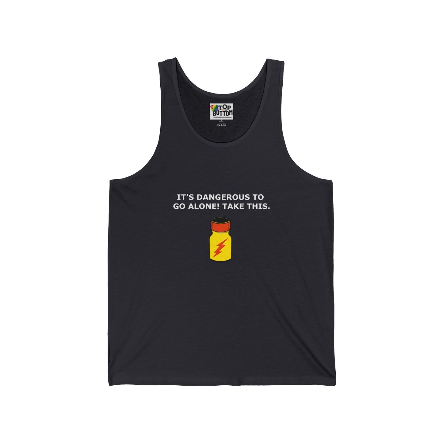 It's Dangerous to Go Alone! Take This. Tank Top