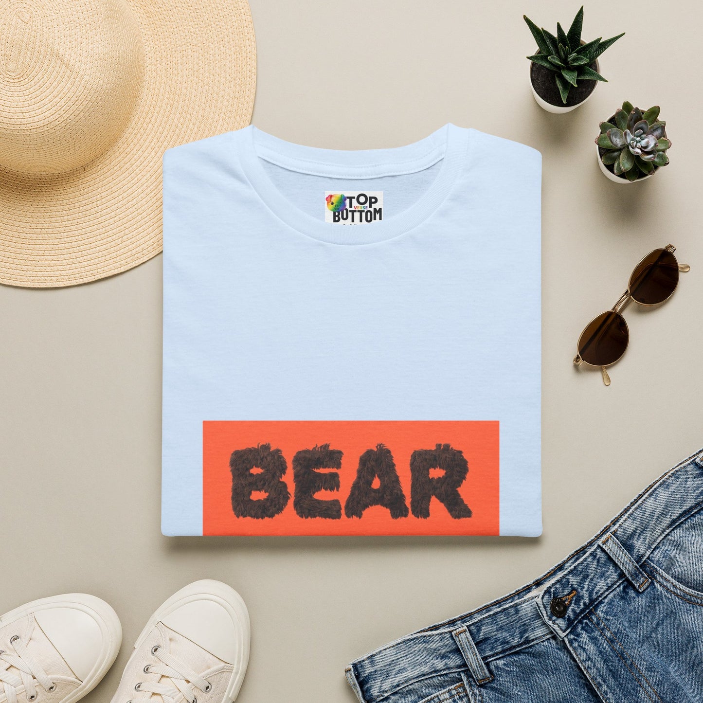 Bear Graphic T‑Shirt