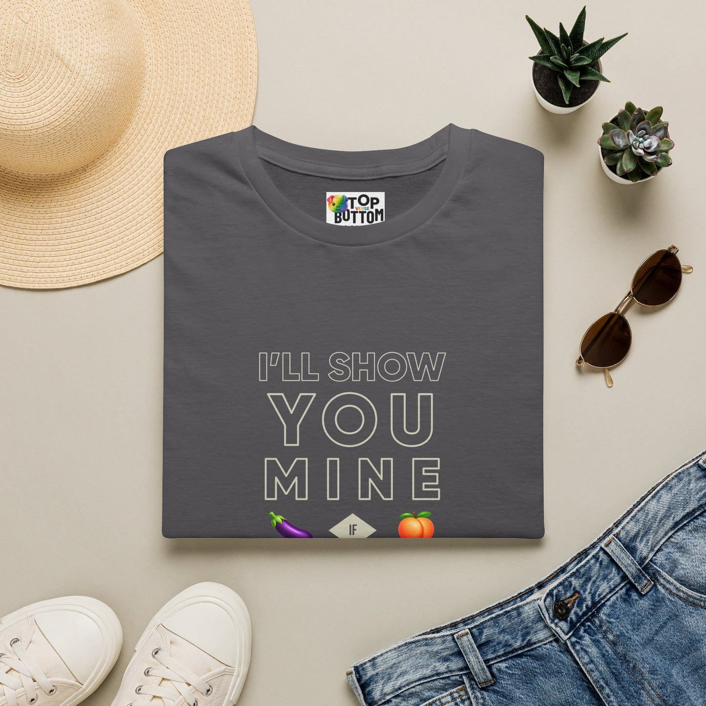 "I'll Show You Mine" Graphic T-Shirt