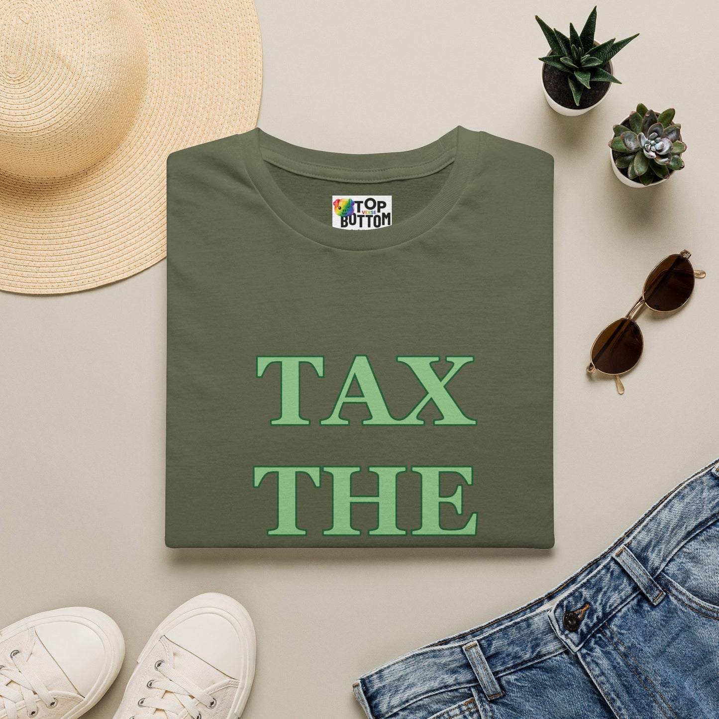 Tax The Tops! Graphic T-Shirt