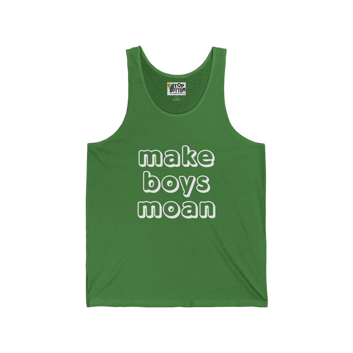 Make Boys Moan Tank Top