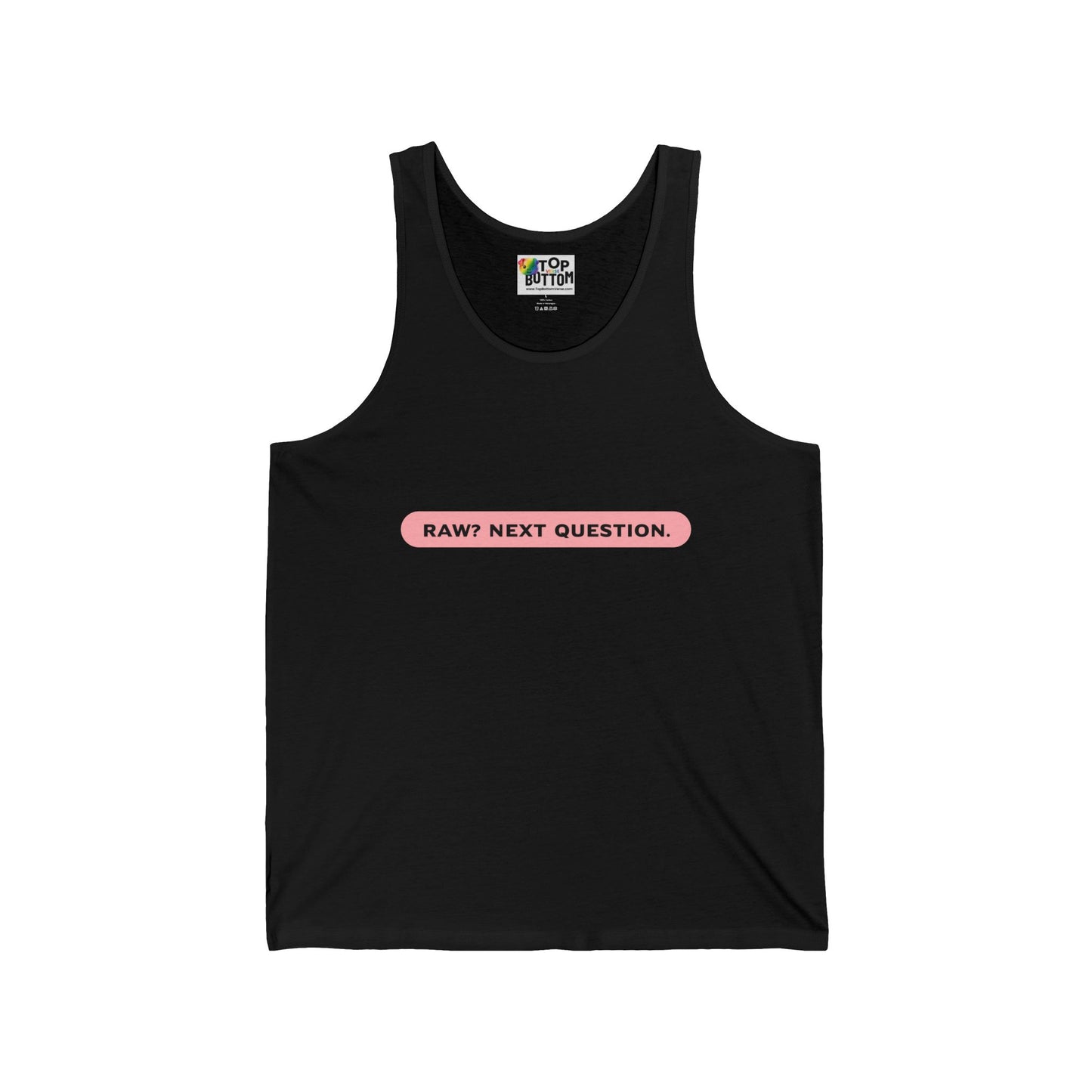 Raw? Next Question Tank Top