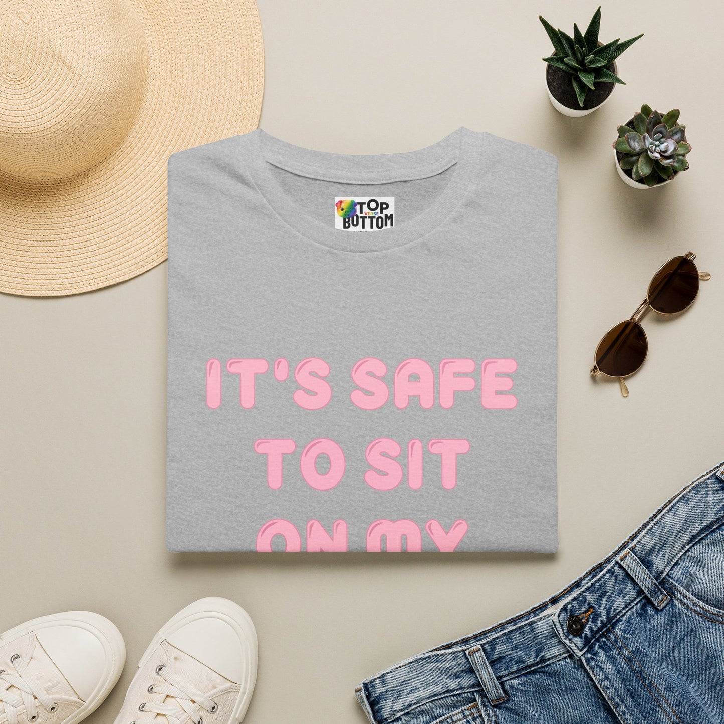 "It's Safe to Sit on My Face" T-Shirt