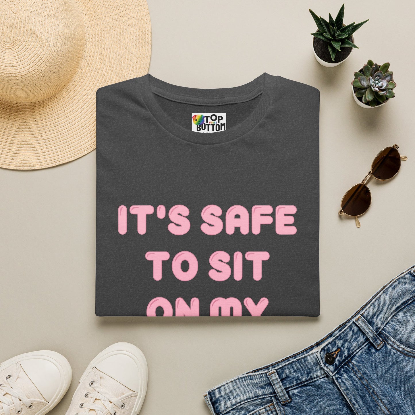 "It's Safe to Sit on My Face" T-Shirt