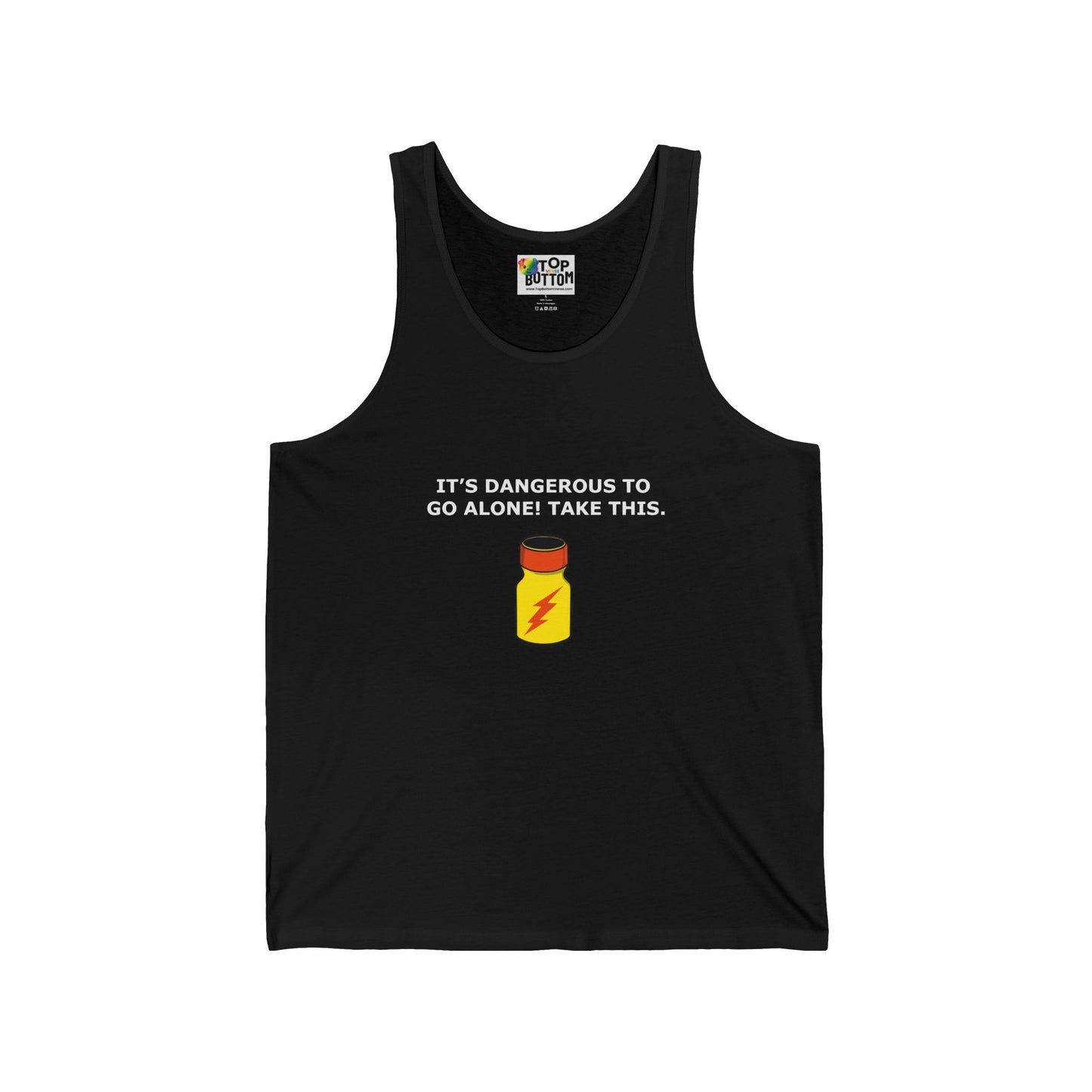 It's Dangerous to Go Alone! Take This. Tank Top