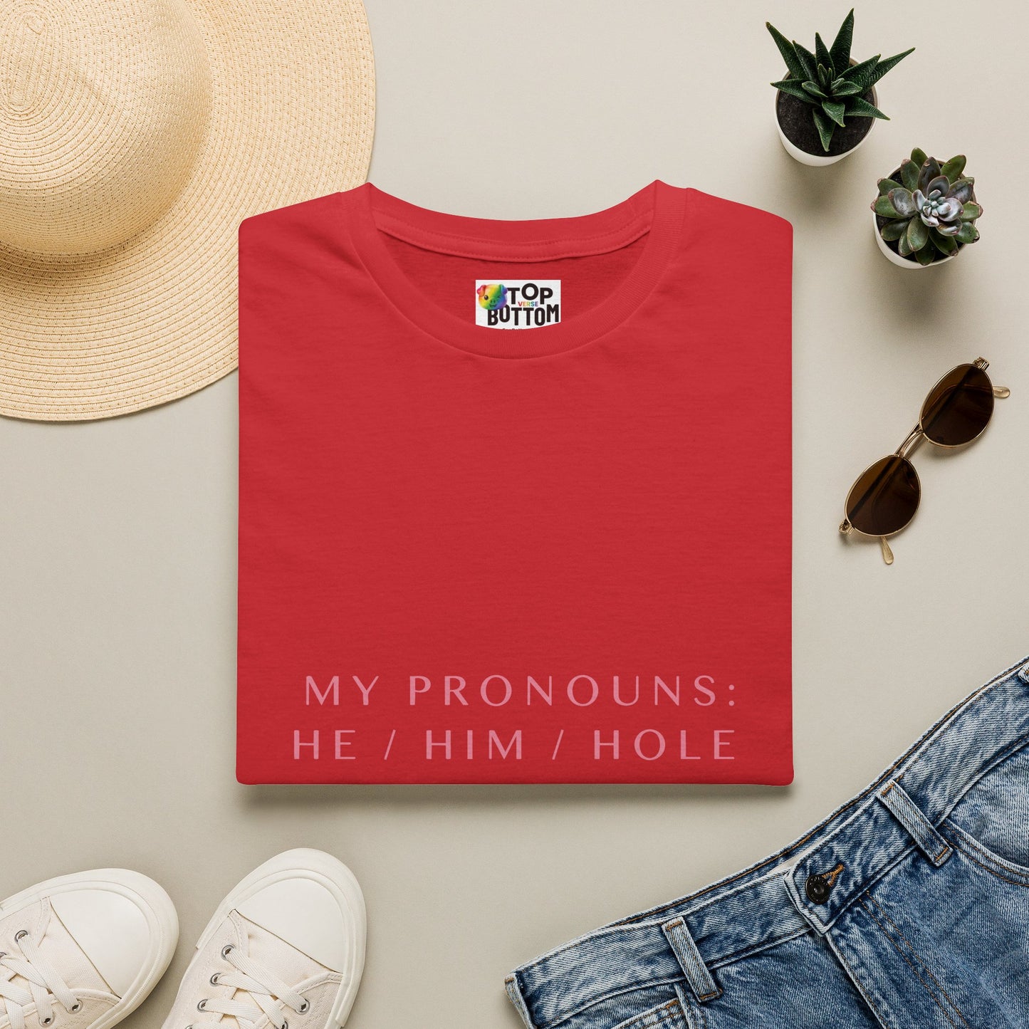 "My Pronouns: He / Him / Hole" T-Shirt