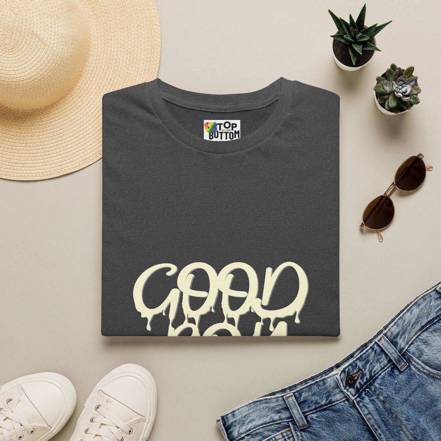 'Good Vibes' Graphic T‑Shirt