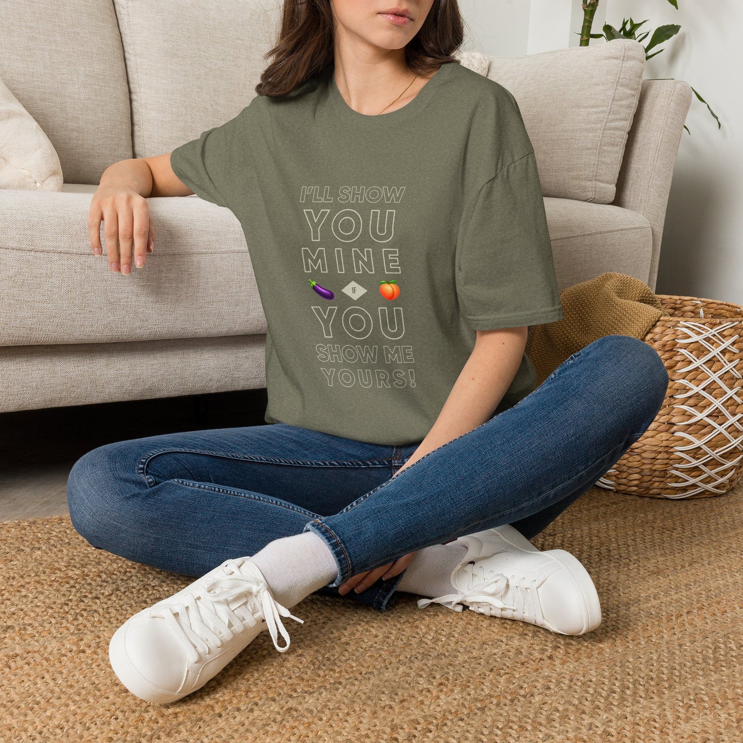 "I'll Show You Mine" Graphic T-Shirt