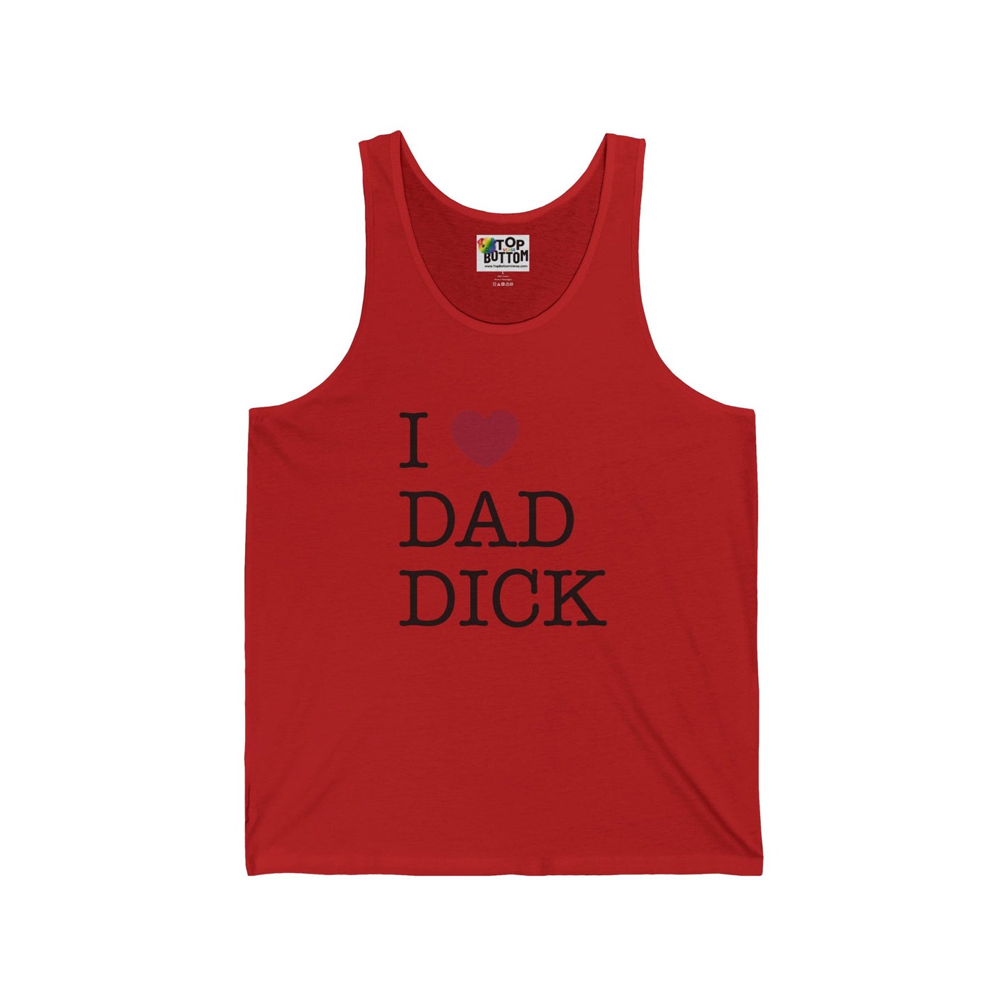 I Love Dad Dick Tank Top