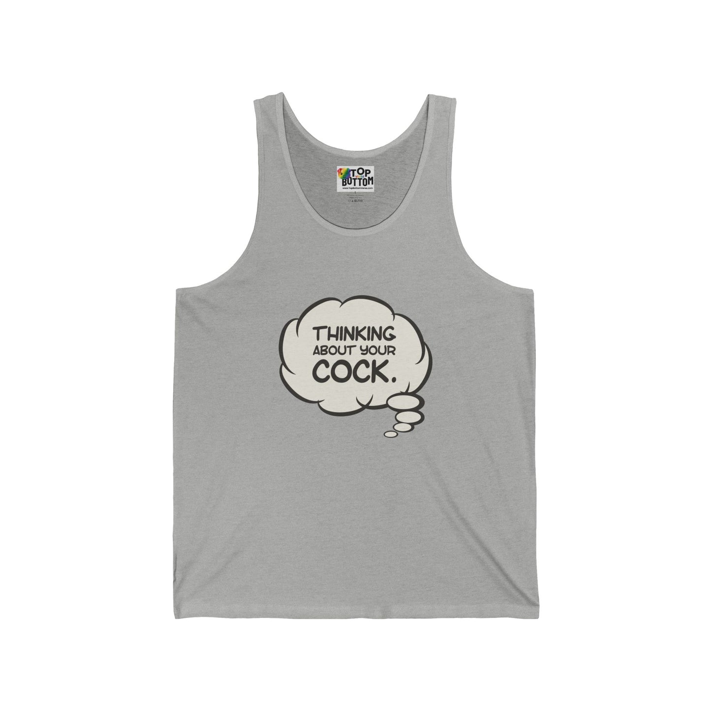 Thinking About Your Cock Tank Top