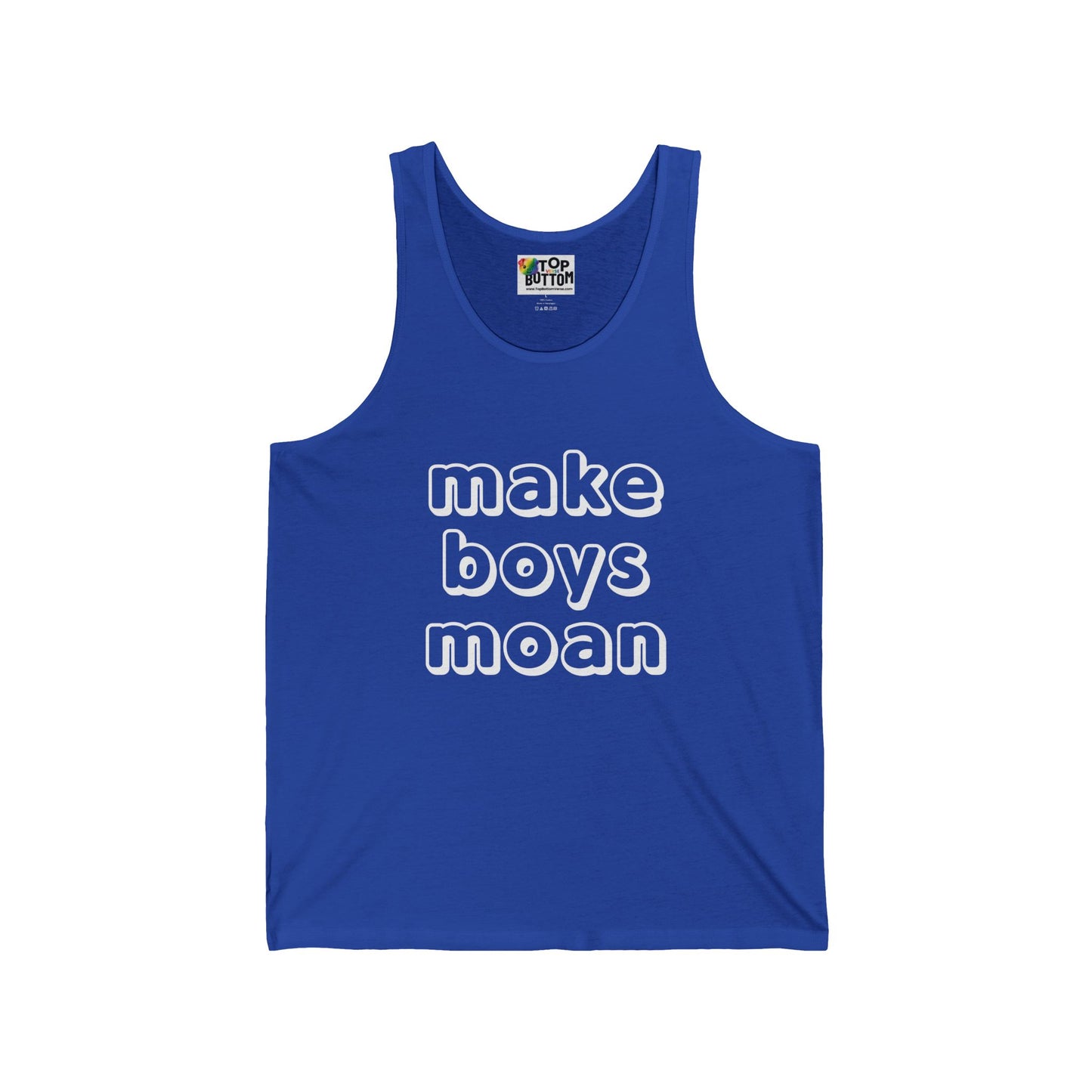 Make Boys Moan Tank Top