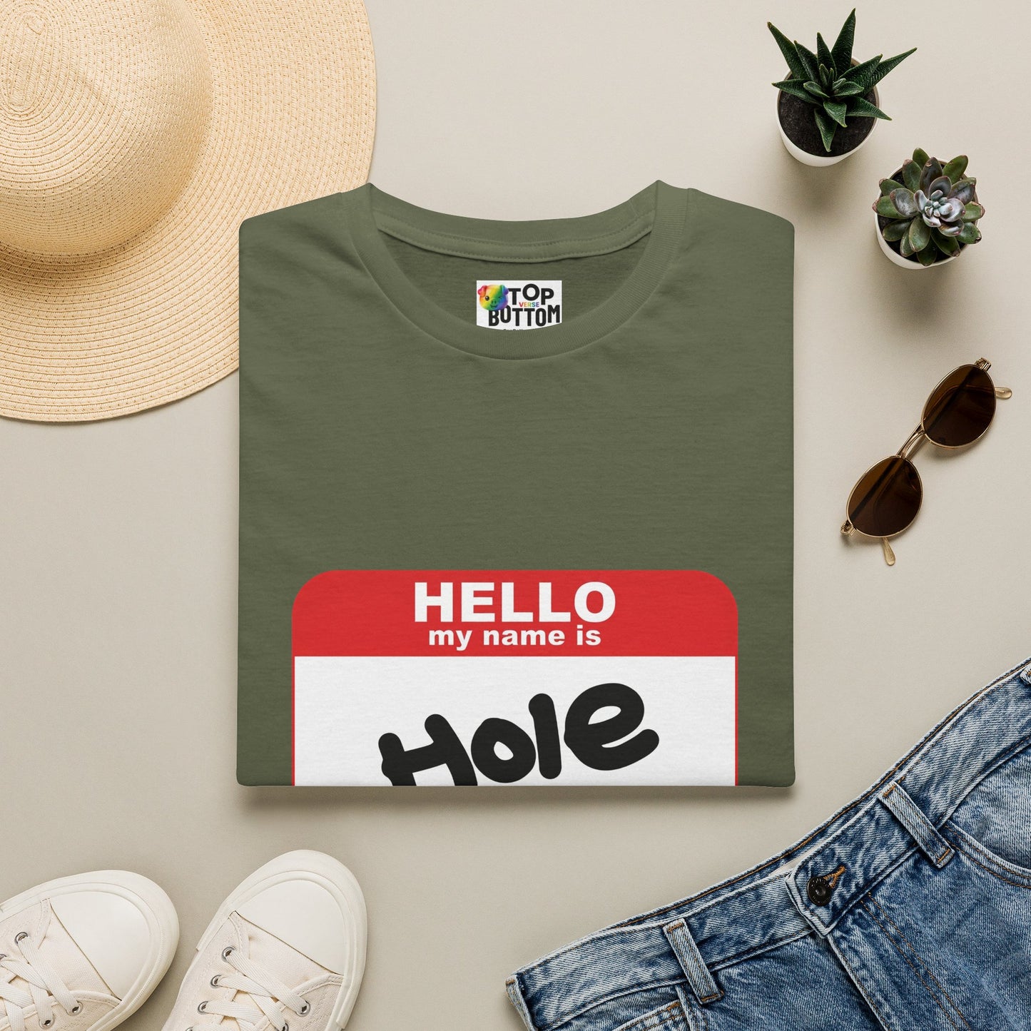 Hello My Name Is "Hole" T-Shirt