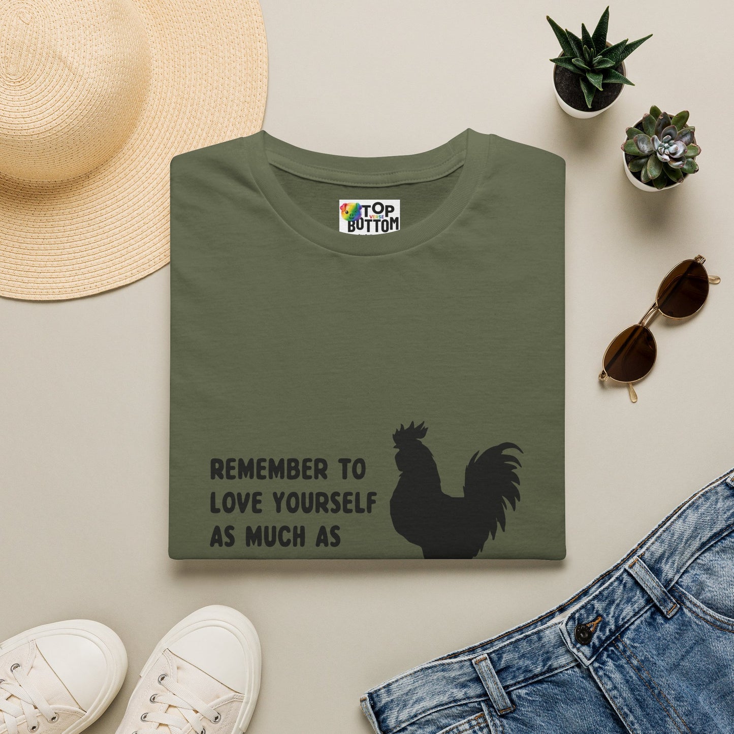 "Remember to Love Yourself As Much As You Love Cock" T-Shirt