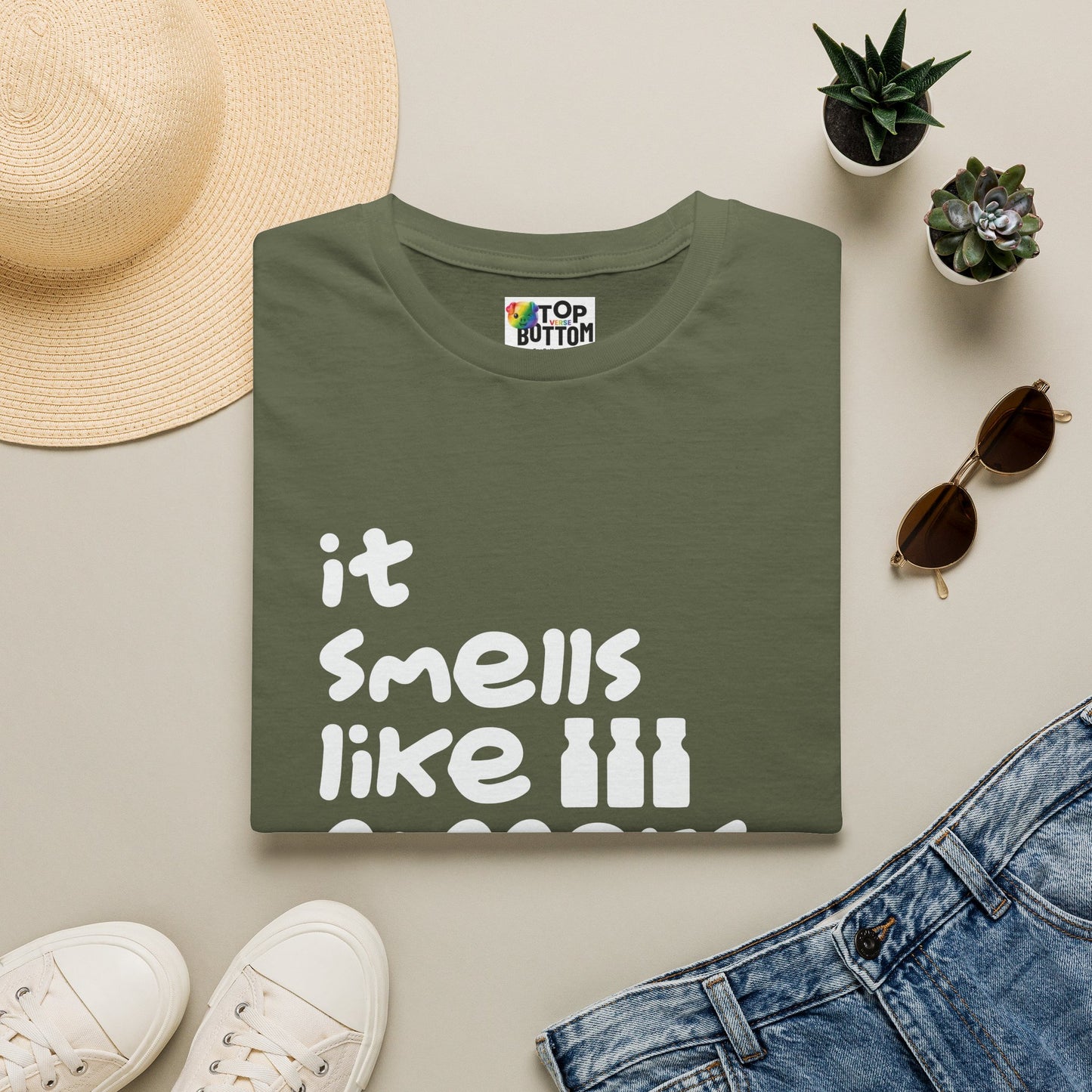 "It Smells Like Poppers In Here" T-Shirt
