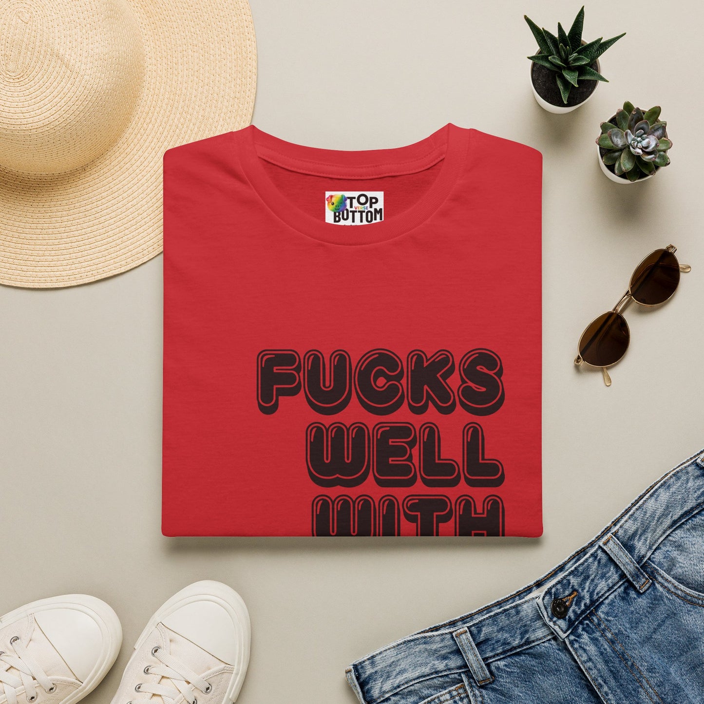 Fucks Well With Others Graphic T‑Shirt